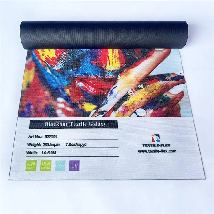 Black Back Display Fabric 260gsm