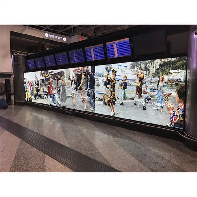 Samba orqadan yoritilgan to'qimachilik banner matosi